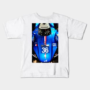 Alpine A470-Gibson 24 Hours of Le Mans 2018 Kids T-Shirt